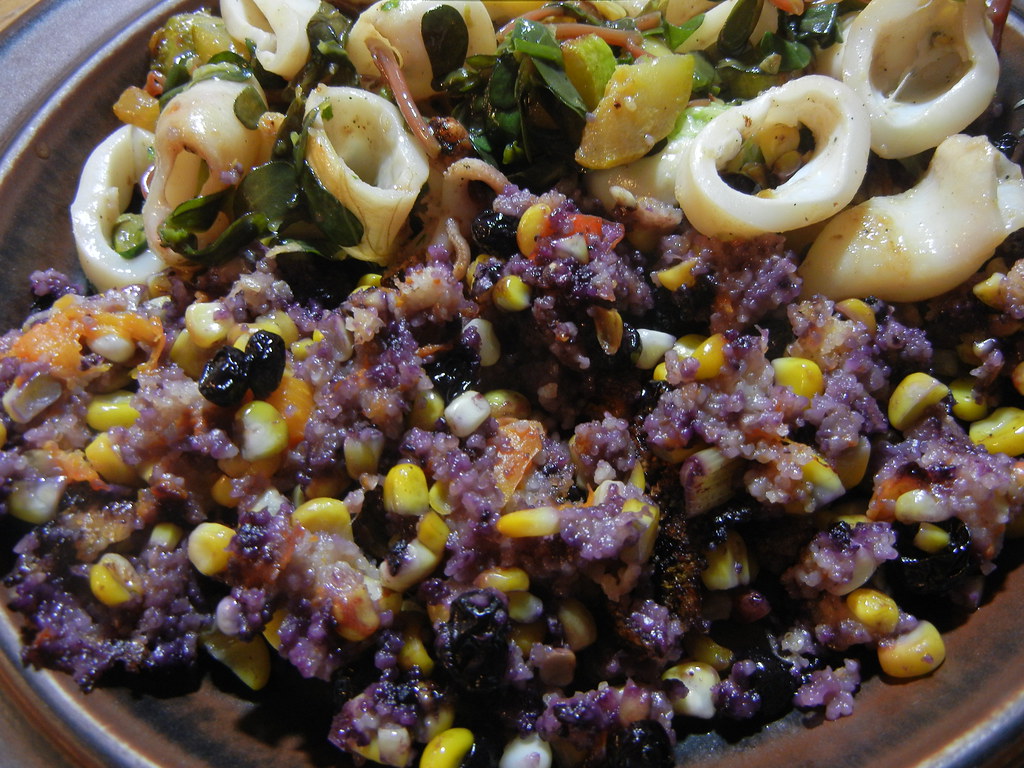 MEDITERRANEAN COUSCOUS WITH CALAMARI