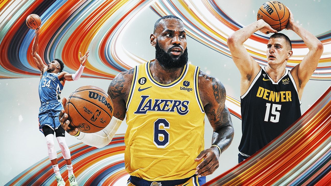 NBArank 2023 - Player rankings for 2023-24, from 10 to 1