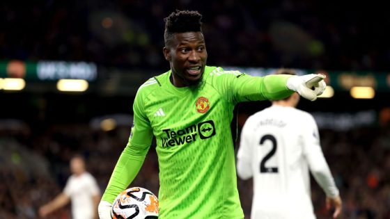 Why Man United are backing Andre Onana despite poor start