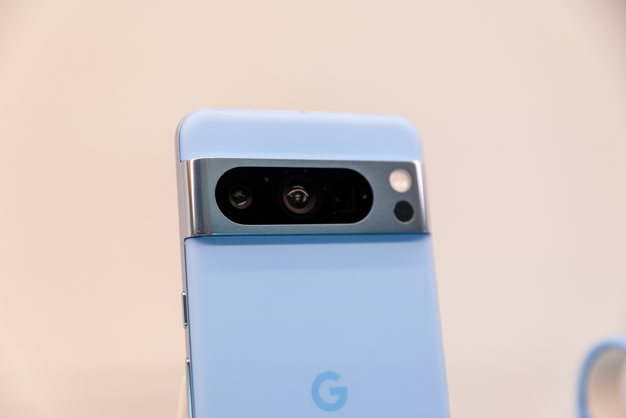 Although the Visor style camera array is quite artistic for the modern phone industry.  Image credit — Phone Arena - The Pixel 8 Pro does not have 