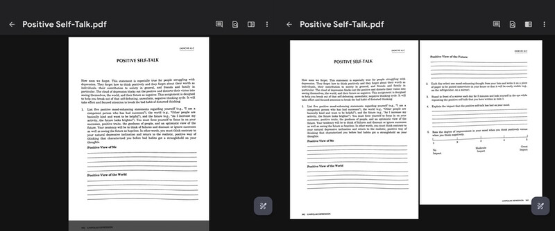 Android users could soon benefit from a two-page document layout in Google Drive