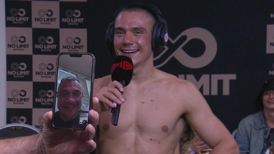 Tim Tszyu def Brian Mendoza, relationship with dad Kostya Tszyu, phone call after world title defence, will dad be at his next fight