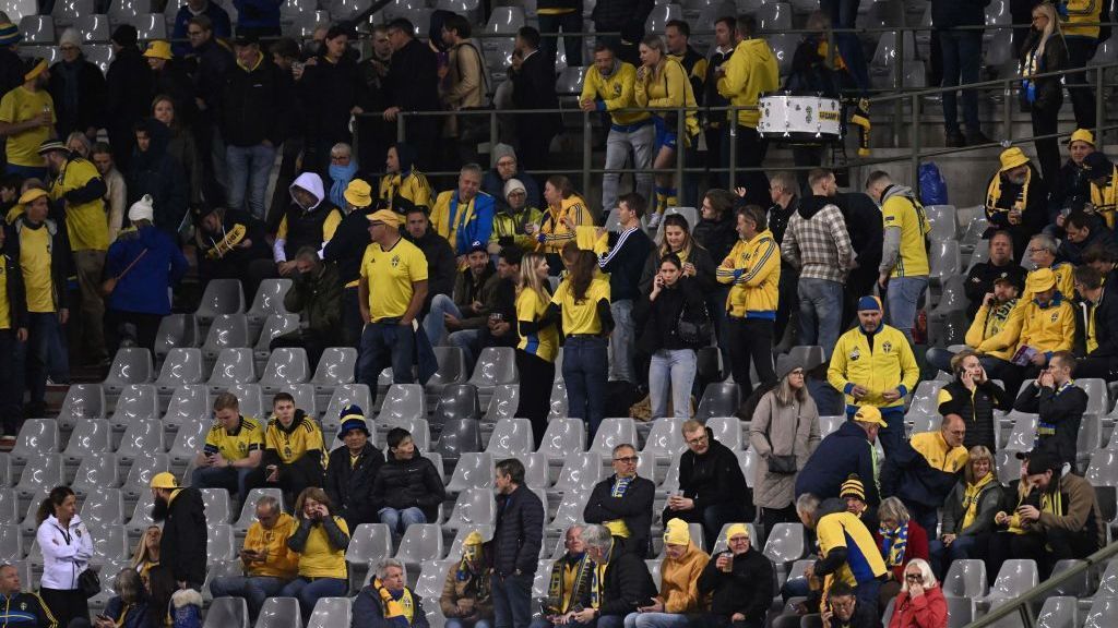 Belgium-Sweden Euro qualifier abandoned after shooting