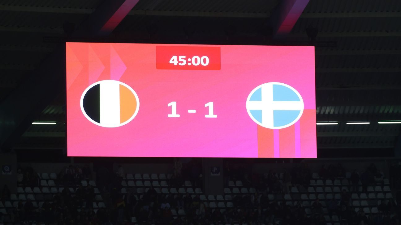 Abandoned Belgium-Sweden match declared draw after shooting