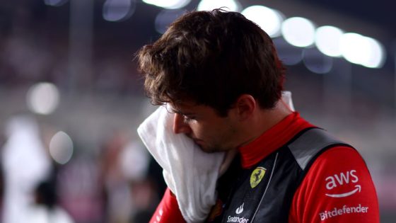 Ferrari's Charles Leclerc raced U.S. GP with painkillers for tooth infection