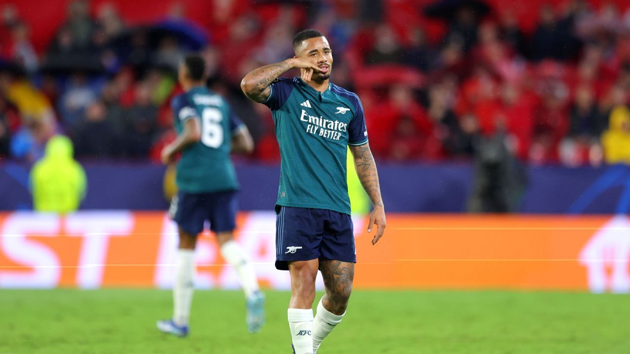 Arsenal's Jesus urges club to believe UCL title is possible