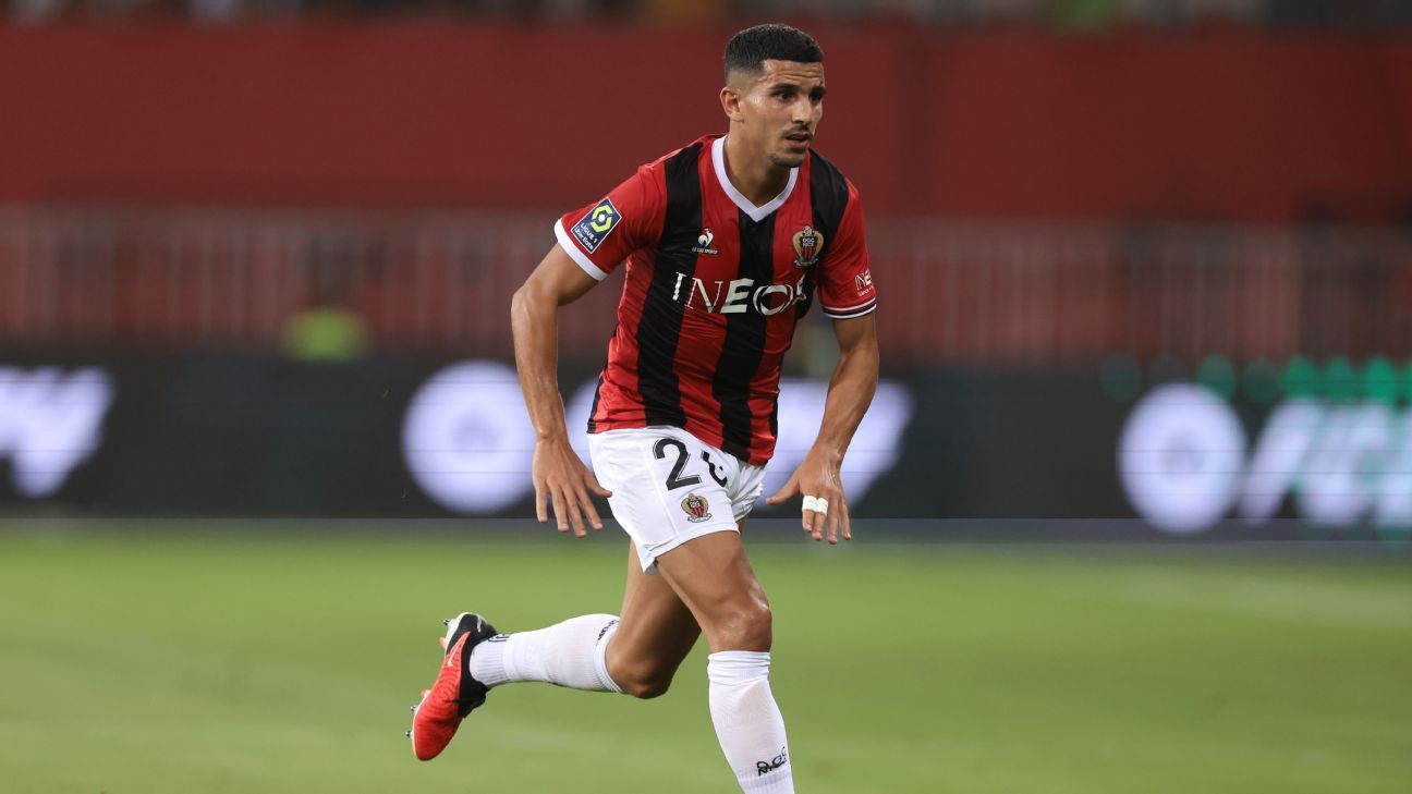 Nice's Atal banned for 7 games for sharing Israel-Hamas post