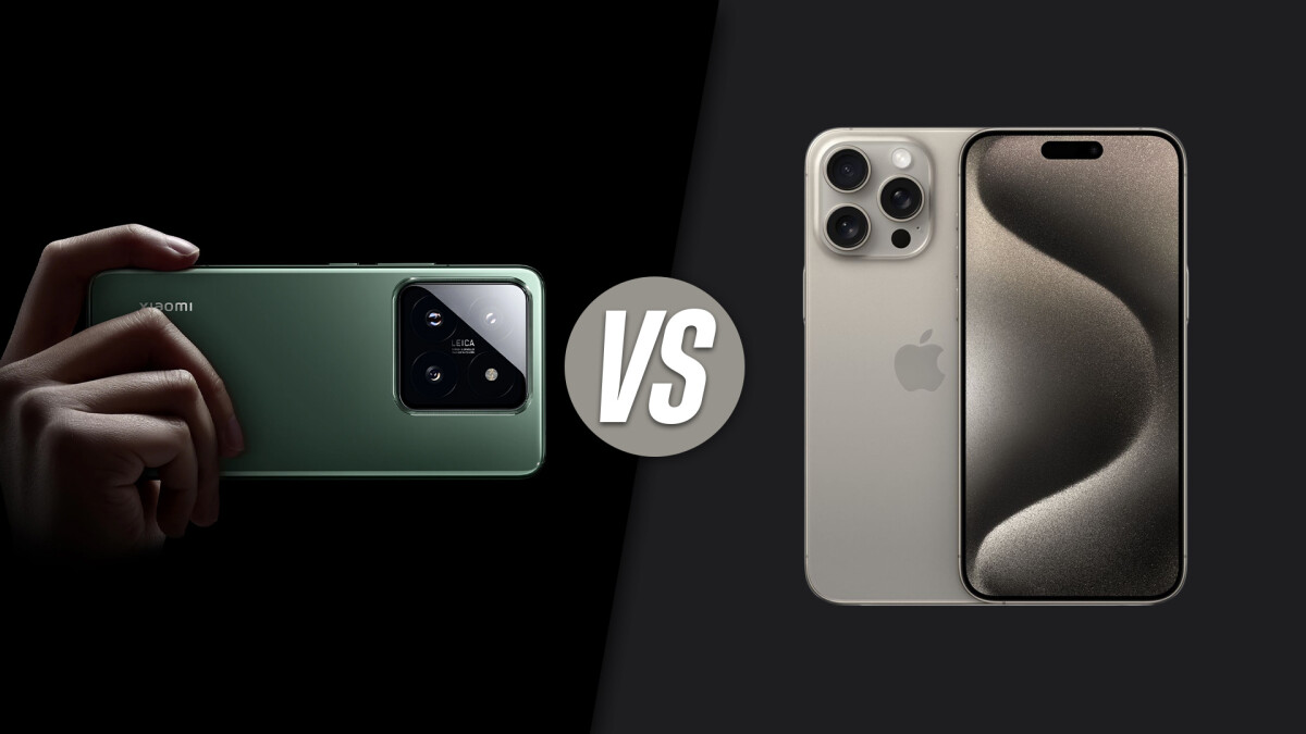 Xiaomi 14 Pro vs iPhone 15 Pro Max