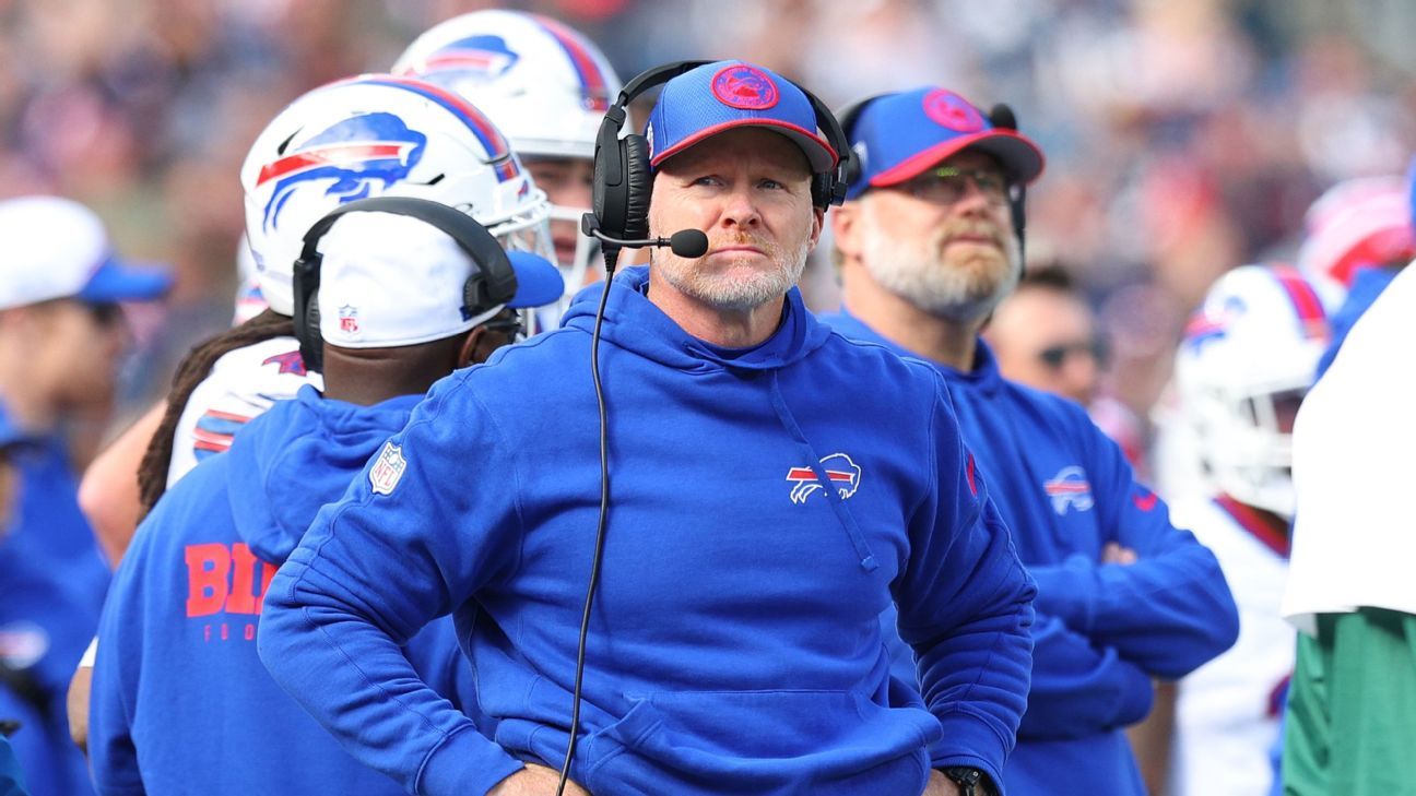 Bills' swoon complicating McDermott's first season with DC duties