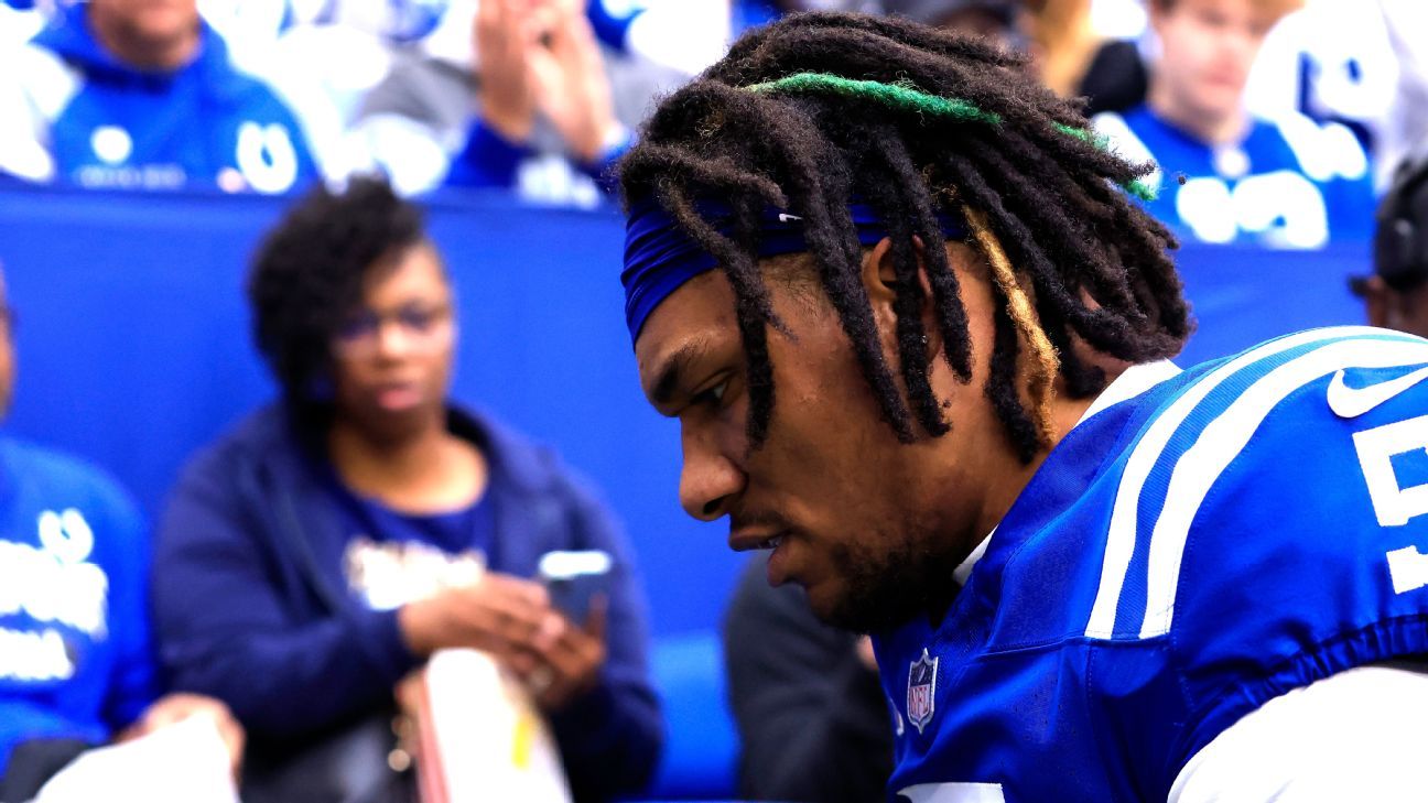 Colts' Anthony Richardson 'probably' done for season, Irsay says