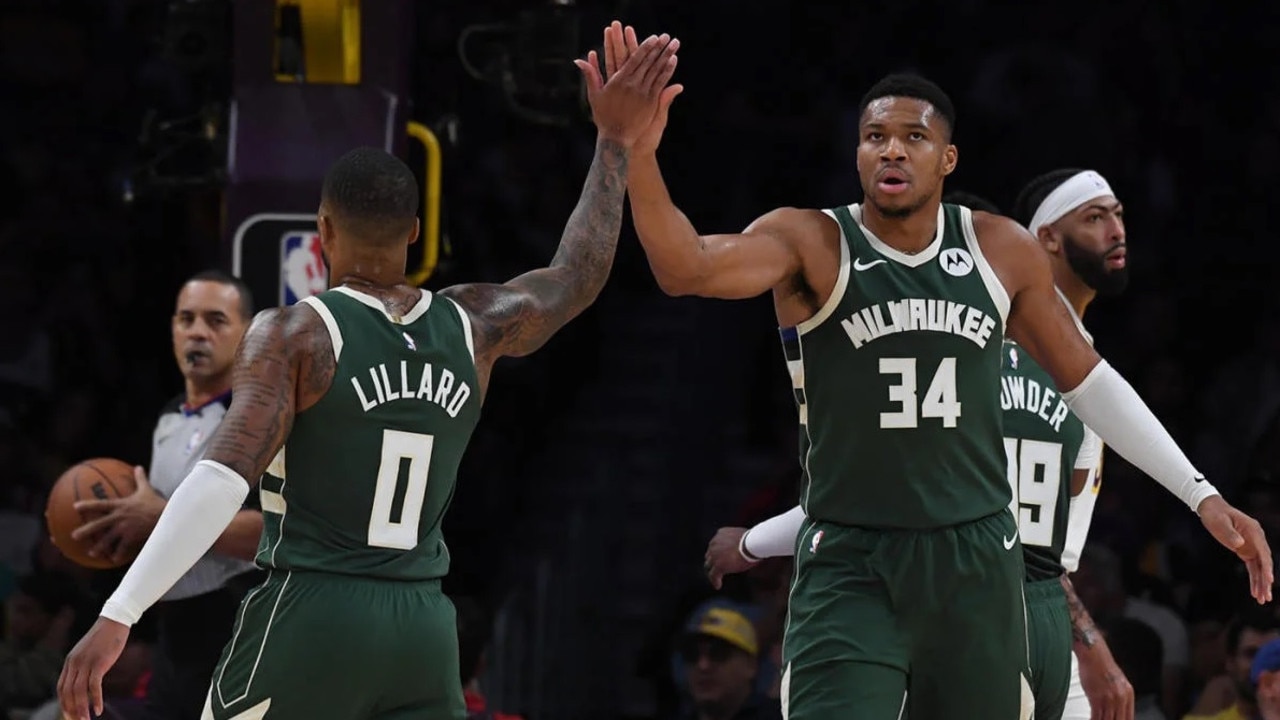 Damian Lillard Milwaukee Bucks debut, team with Giannis Antetokounmpo, highlights, stats, video