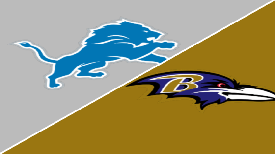 Follow live: Red-hot Lions travel to Baltimore to face the Ravens in Week 7