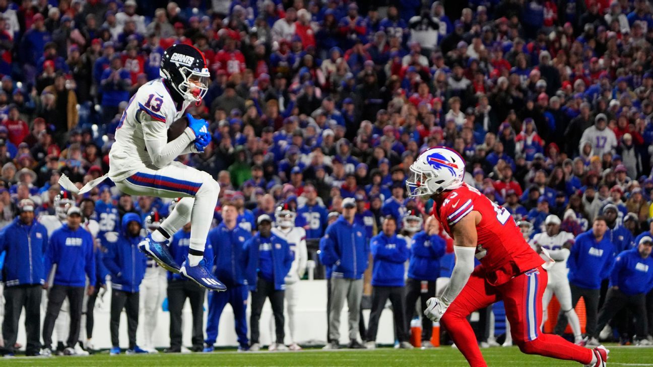 Giants going with youth movement at wide receiver