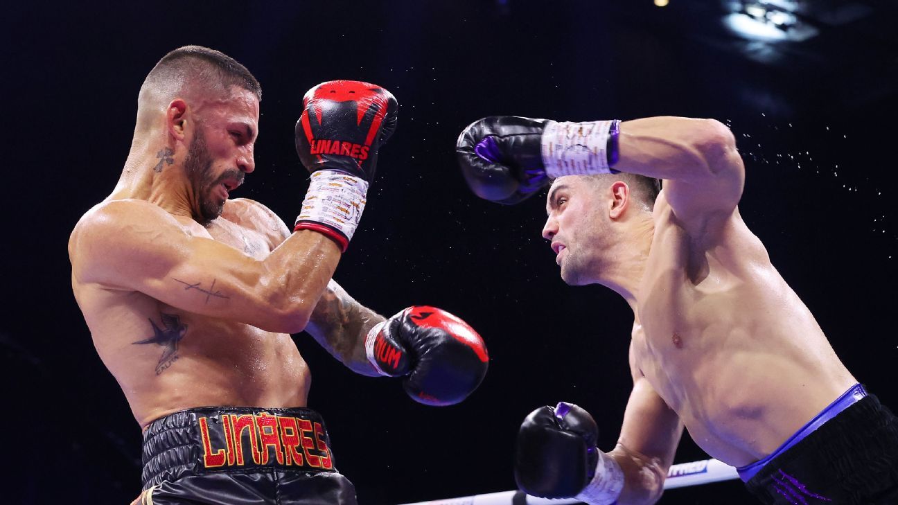 Jack Catterall defeats Jorge Linares via unanimous decision