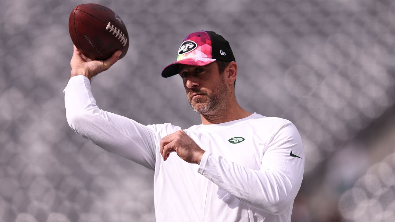 Jets' Robert Saleh calls Aaron Rodgers' presence 'his superpower'