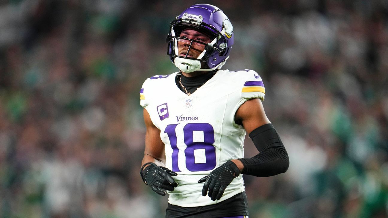 Justin Jefferson to undergo testing in 4 weeks, sources say