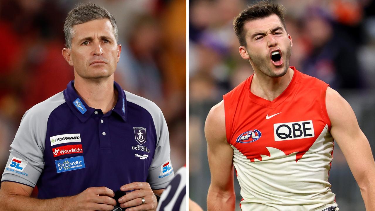 Justin Longmuir future, Fremantle Dockers coach, trade news, Lachie Schultz, Liam Henry, future targets, draft picks, Logan McDonald, latest news