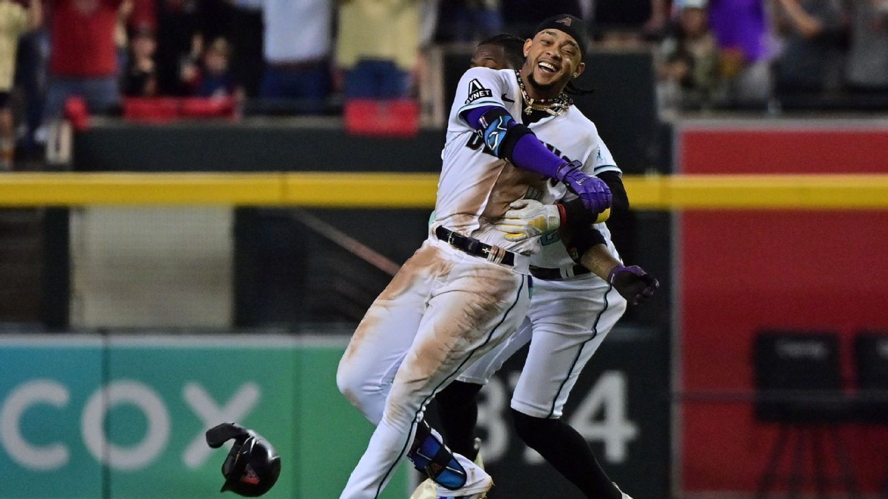 Ketel Marte plays hero as D-backs top Phillies in NLCS Game 3