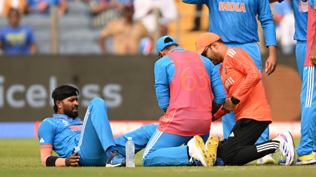 Ligament damage rules Hardik out of England match