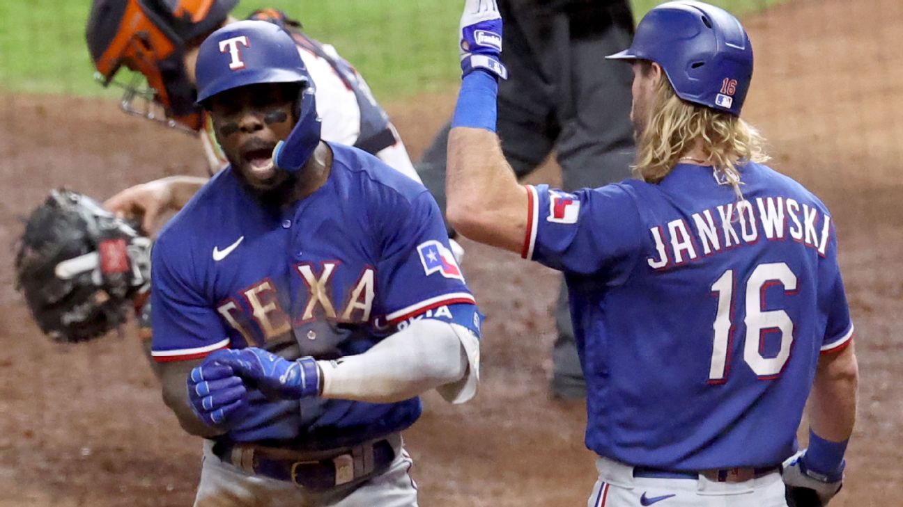 MVP Adolis Garcia, Rangers cruise past Astros, win ALCS