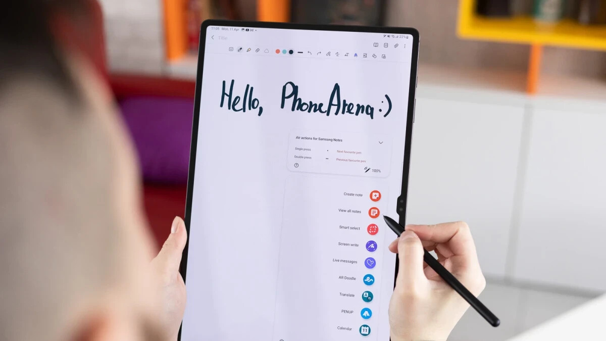 Save big on the heavy hitter Samsung Galaxy Tab S8 Ultra tablet; get one from Best Buy with a humong