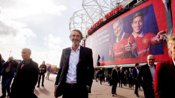 Sir Jim Ratcliffe set to buy 25% stake in Man United - sources