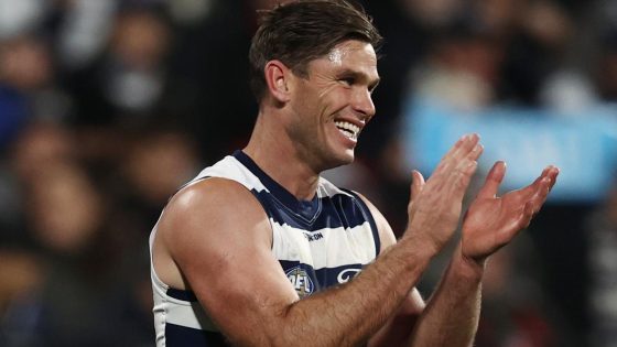 Tom Hawkins, new deal, Geelong Cats, Melbourne Demons, contract standoff, irritated, games record holder, Joel Selwood