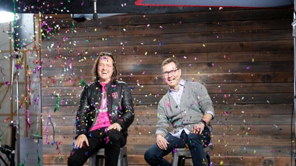 Under John Legere (left), America fell in love with T-Mobile.  Current CEO Mike Sievert is on the right.  - Wait until you read how T-Mobile is doing its forced migration;  how to unsubscribe