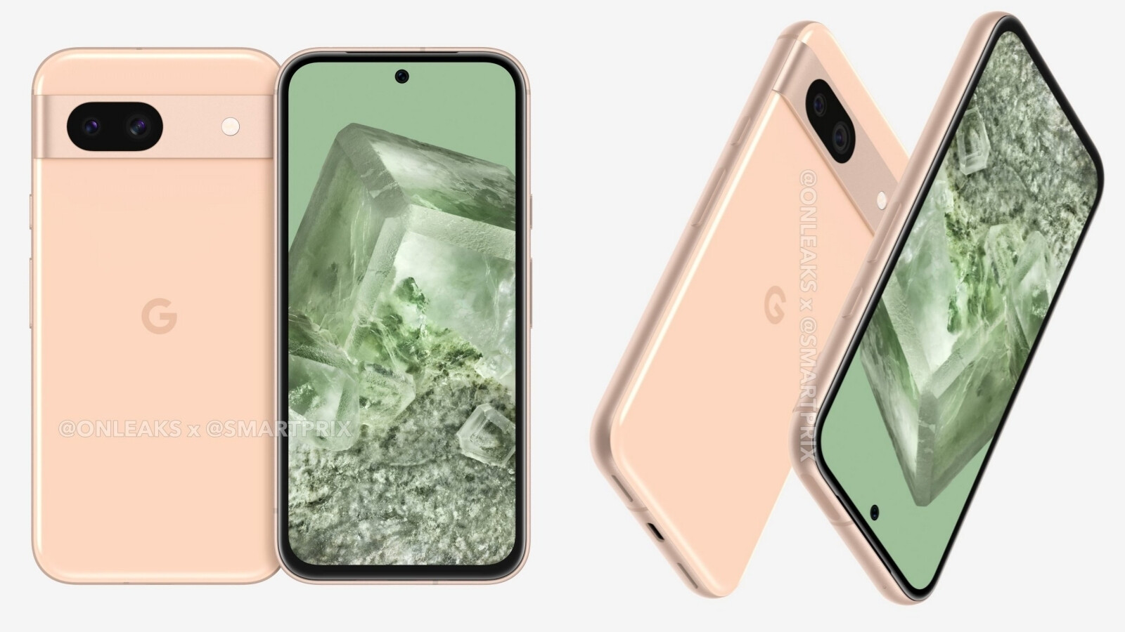 Computer renderings of the compact, extra-curved Pixel 8a.  - Pixel 8a: turning the affordable Pixel into Android's iPhone SE could be a crazy (good) idea