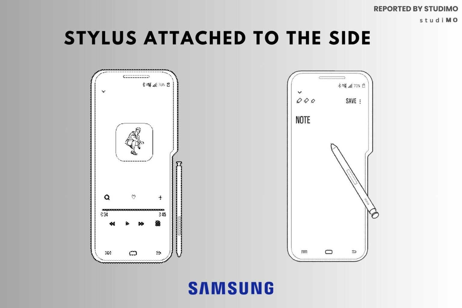 Samsung receives patent for a side slot on the Galaxy Z Fold 6 where the S Pen can be stored - The S Pen could have its own place on the Galaxy Z Fold 6