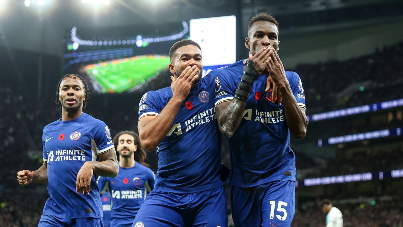 European Team of the Week: Jackson, Palmer, Doku, Kane star