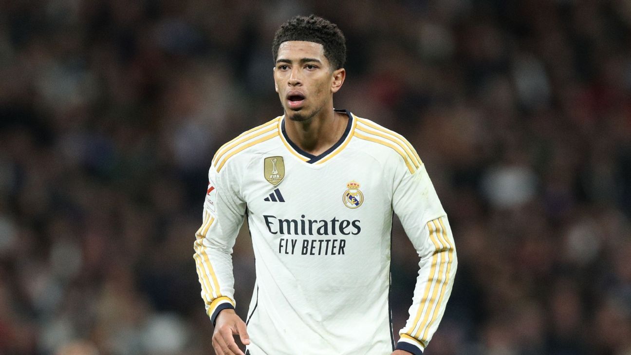 Real Madrid's Jude Bellingham ruled out of England qualifiers