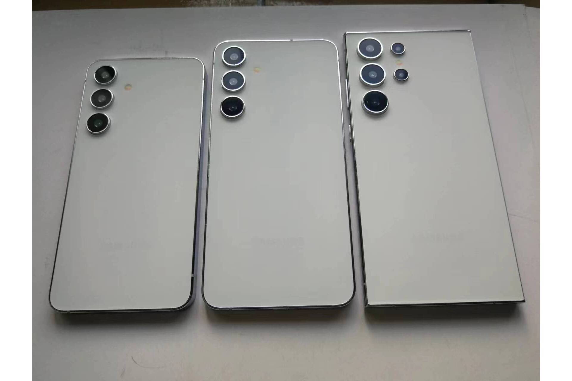 Galaxy S24 Family Dummy – Leak Gives First Full Look at Galaxy S24 Family Through Dummy Models