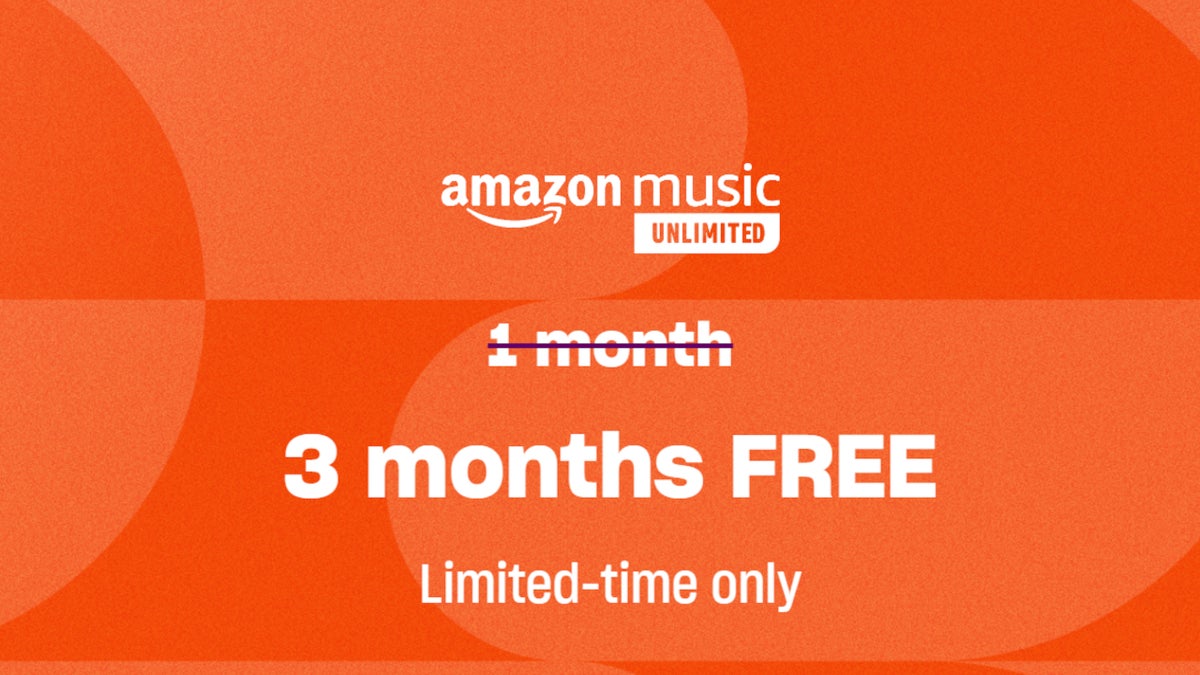 Amazon offers 3 months of free Music Unlimited this Black Friday
