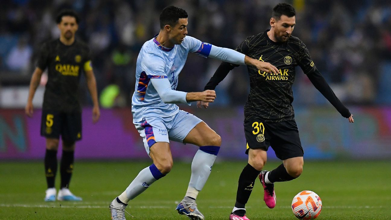 Messi, Ronaldo to meet in Miami-Al Nassr friendly in February