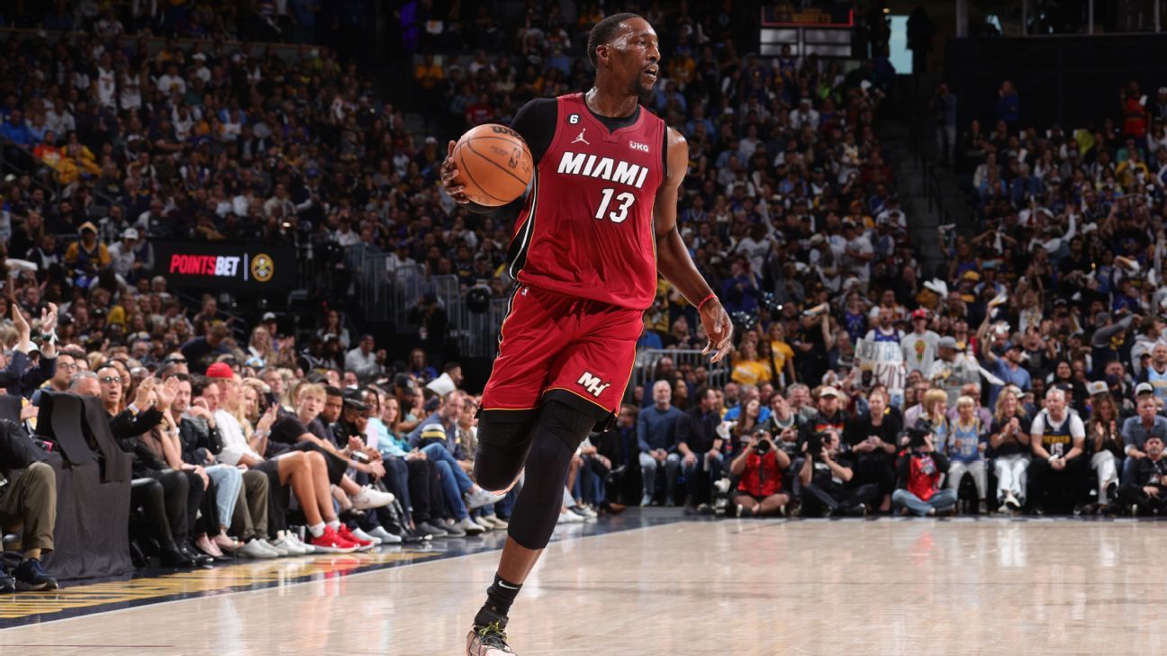Heat's Bam Adebayo (hip), Cavaliers' Donovan Mitchell (hamstring) out