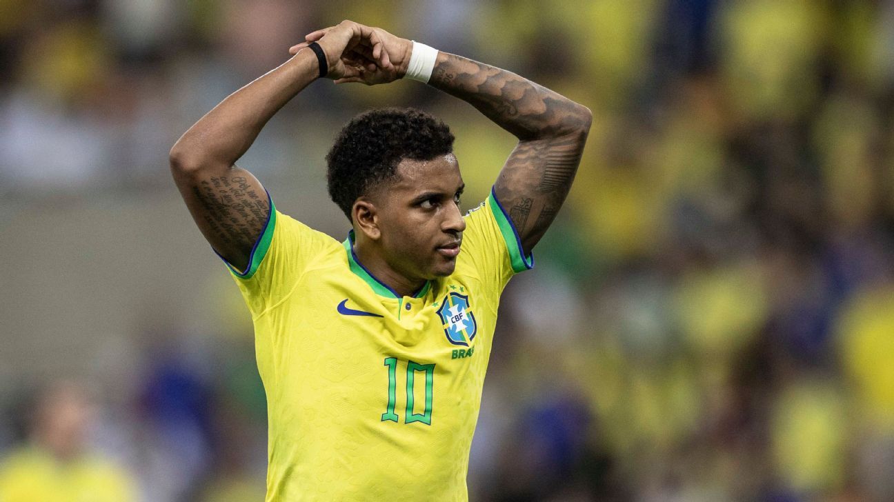 Rodrygo racially abused on social media after Brazil loss
