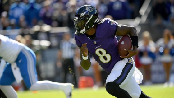 Baltimore Ravens QB Lamar Jackson nears 5,000 rushing yards