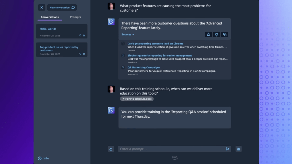Amazon Launches Its AI Chatbot, But It's Not For Everyone