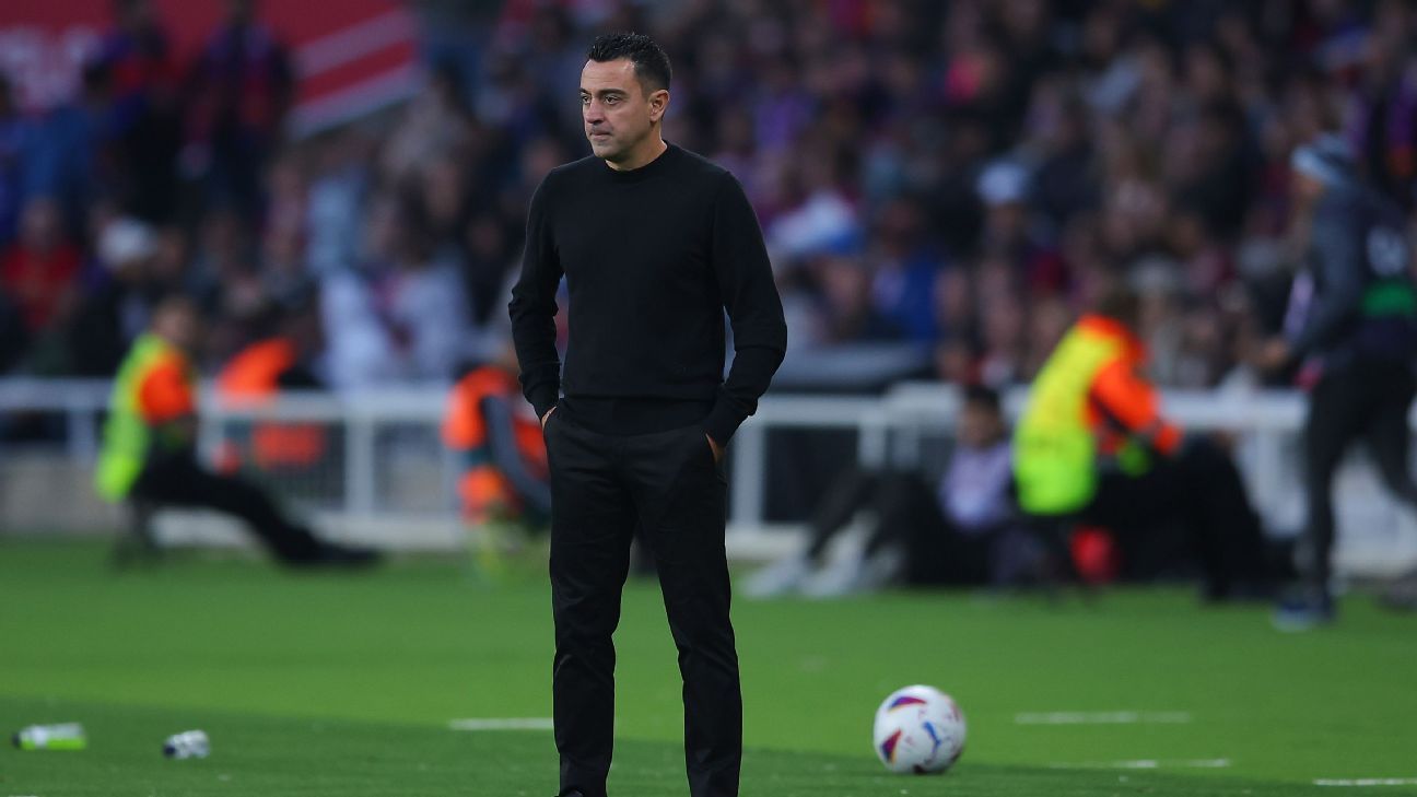 Barça boss Xavi admits media negativity is affecting his players