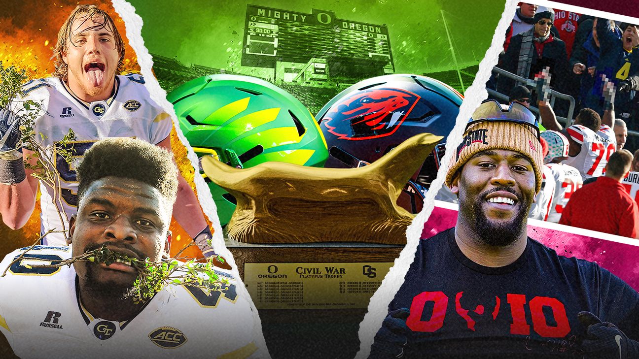 Best untold stories of college football's Rivalry Week