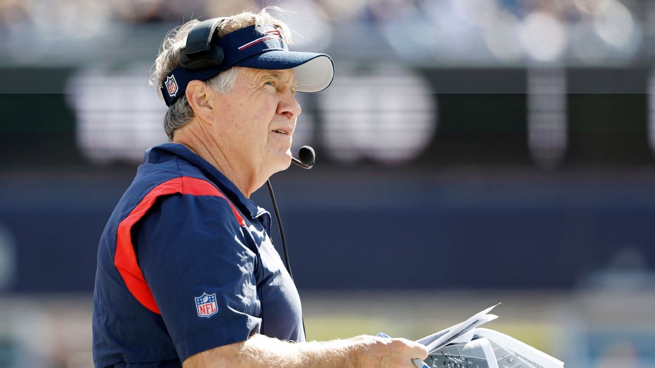 Bill Belichick waiting until Sunday to reveal Patriots' QB1