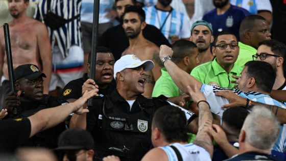 Brazil-Argentina delayed after clashes between fans, police