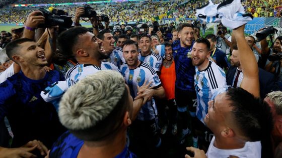 Brazil reach new nadir as Argentina revel in historic win