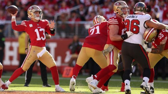 Brock Purdy posts perfect passer rating in 49ers win