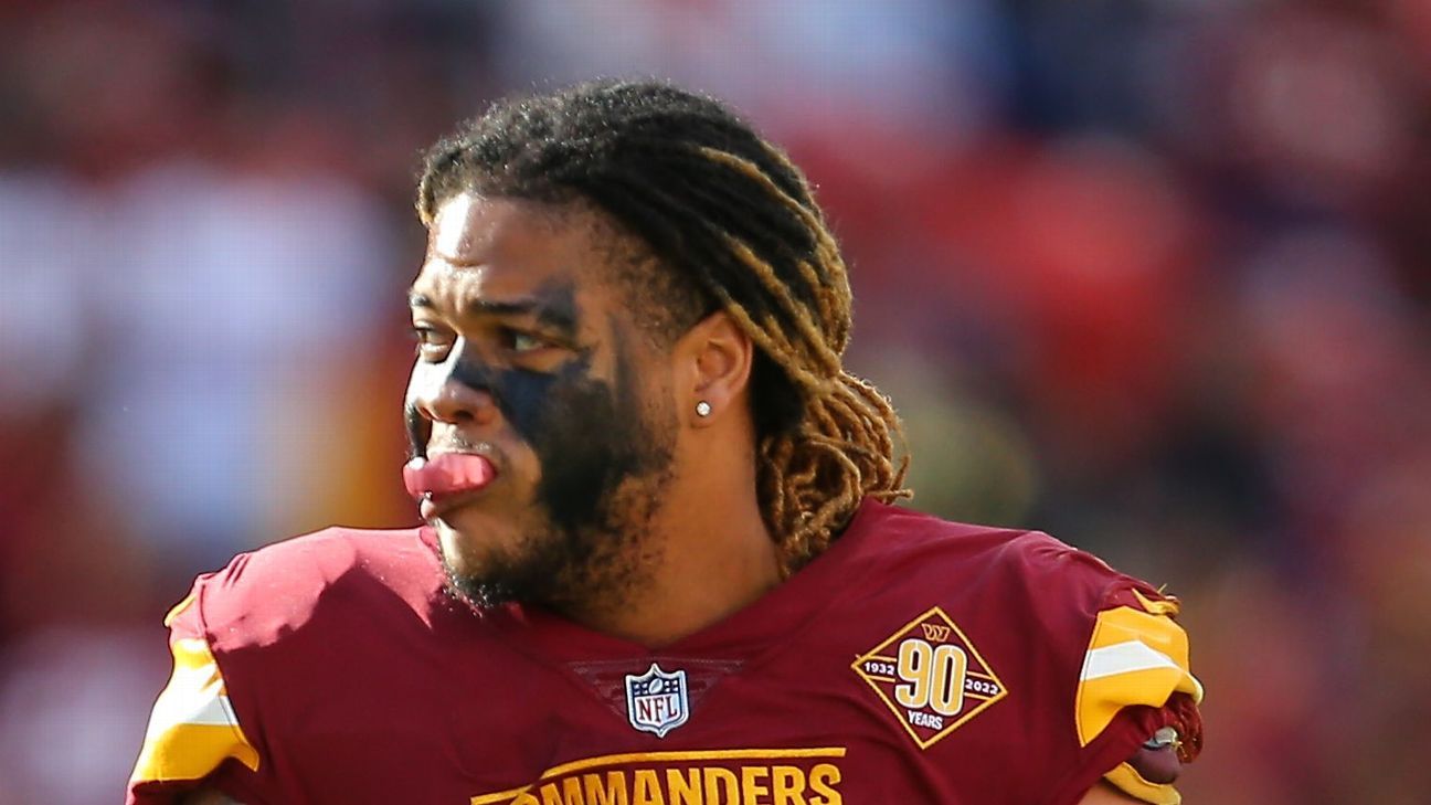 Commanders trade Chase Young to 49ers for third-round pick