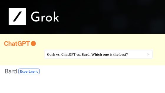 Gork, ChatGPT, and Bard: A Head-to-Head Comparison of the Top AI Chatbots