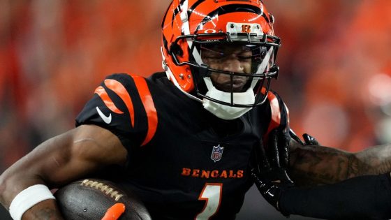 Ja'Marr Chase has back soreness after Bengals' win over Bills