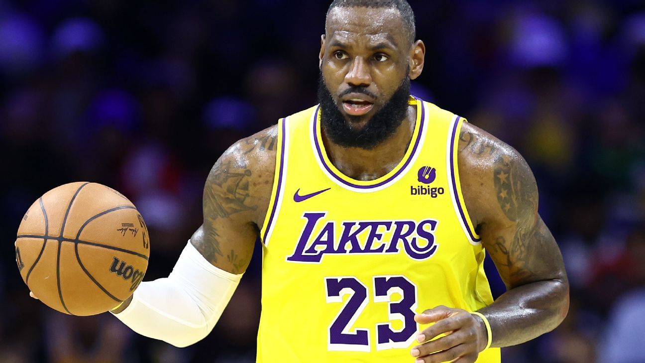 LeBron James takes NBA all-time minutes lead in career-worst loss