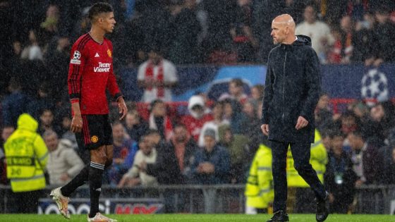 Manchester United boss Ten Hag denies rift with Rafaël Varane